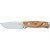 FOX RIFLE MUZZLE 664 Coltello da caccia con lama fissa in ACCIAIO INOX BECUT Satinata e Legno d'ulivo