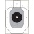 BERSAGLIO OPERATIVO Bersaglio Tiro operativo formato 50x70 cm PEZZO SINGOLO cod.854/B