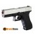 BRUNI GAP CAL.9MM PAK NIKEL Replica GLOCK 17 Pistola a Salve calibro 9mm Cod.BR-1401N