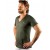 T-shirt Intima KONUSTEX PROGAME-25 Collo a V Verde