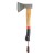 ADLER REHINLAND Accetta da 36 cm con Manico in legno Rosso/Nero Made in Germany