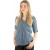 !!!!!TOM COLLINS -30%!!!!! Camicetta TOM COLLINS Donna Maniche Arrotolabili a Quadretti Blu