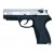 KIMAR BERETTA PK4 Pistola a salve calibro 9mm CHROME cod.430.053