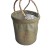 Cestino per Funghi pieghevole con manici in Vimini in rete pvc 17lt