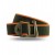 Cintura TRABALDO STRETCH Fissaggio ad Asola Verde con bordo Arancio