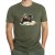 T-shirt BARTAVEL NATURE con Stampa Cinghiale Verde