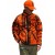 Giacca/Pile ZOTTA FOREST REVERSE MAN JACKET Reversibile ShockingOrange/Verde