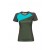 T-shirt Tecnica ZOTTA FOREST SKY WOMAN Verde Turchese